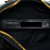 Balenciaga designer handbag calf closeup detail