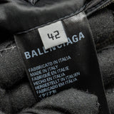 Balenciaga authentic luxury handbag Grey leather craftsmanship