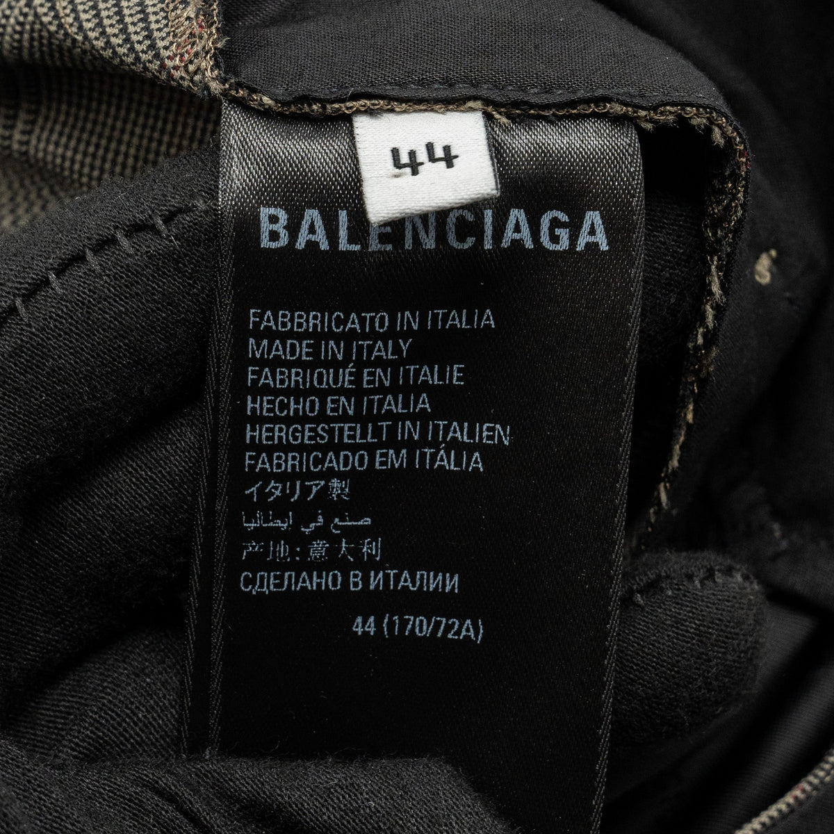 Side view of Balenciaga handbag Grey premium designer bag