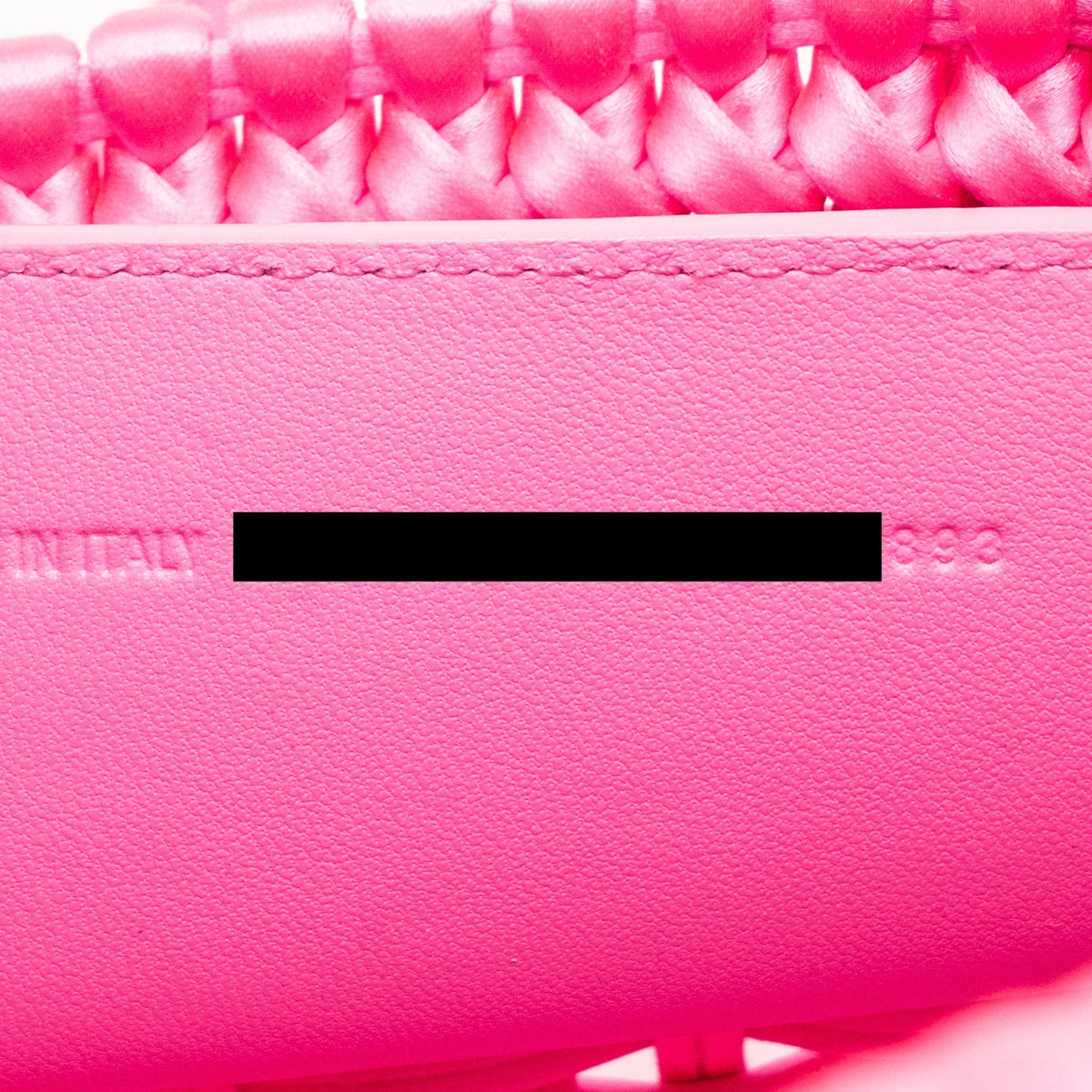 Balenciaga designer handbag leather closeup detail