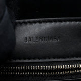 Balenciaga authentic luxury handbag Grey calf craftsmanship
