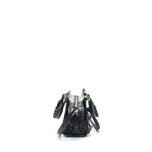 Balenciaga authentic luxury handbag Black calf craftsmanship