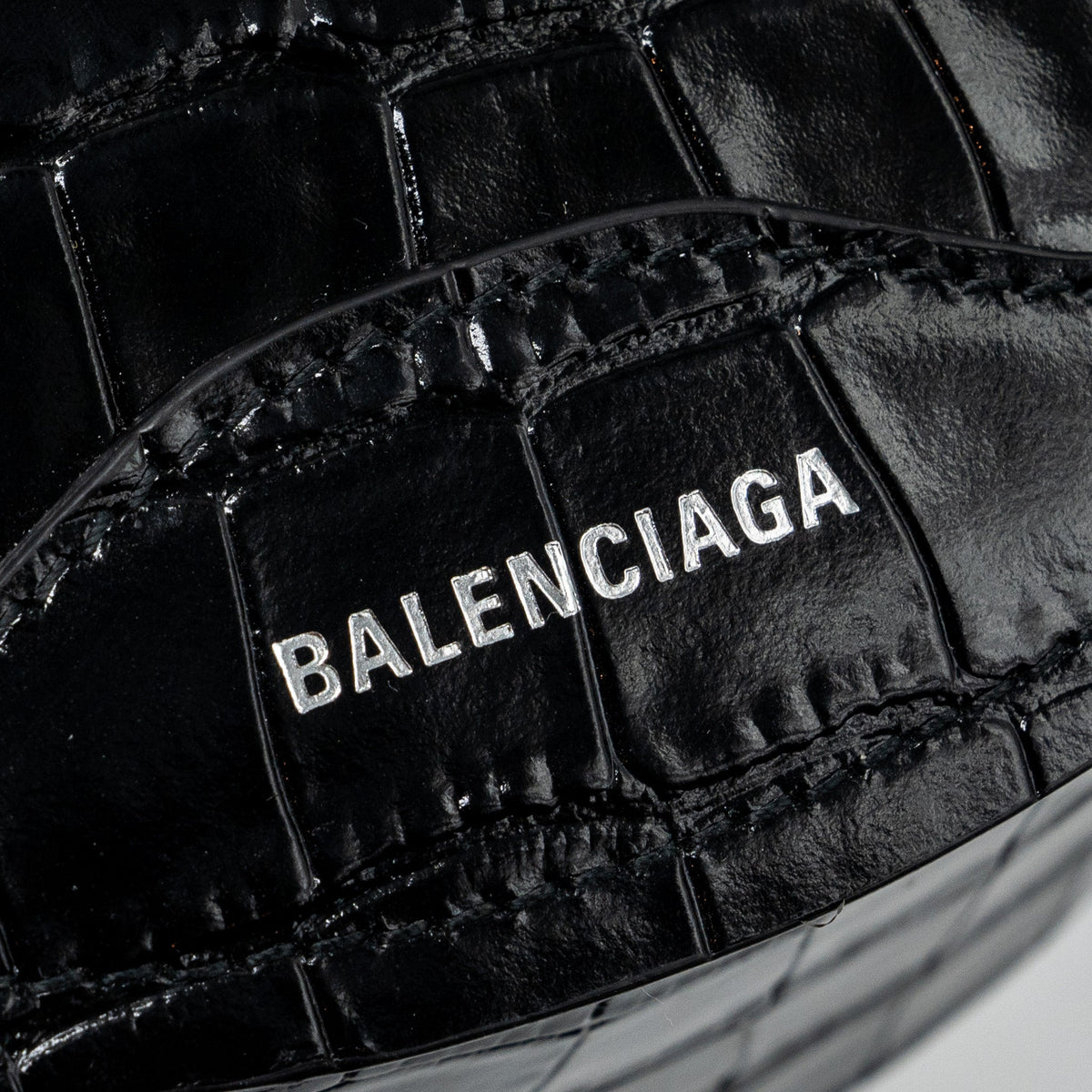 Balenciaga women's handbag Black luxury designer calf