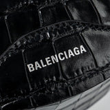 Balenciaga women's handbag Black luxury designer calf