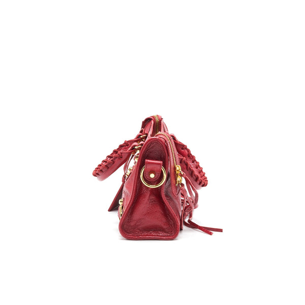 Authentic Balenciaga handbag Red luxury fashion accessory