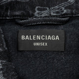 Side view of Balenciaga handbag Black premium designer bag