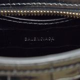 Balenciaga authentic luxury handbag Black calf craftsmanship