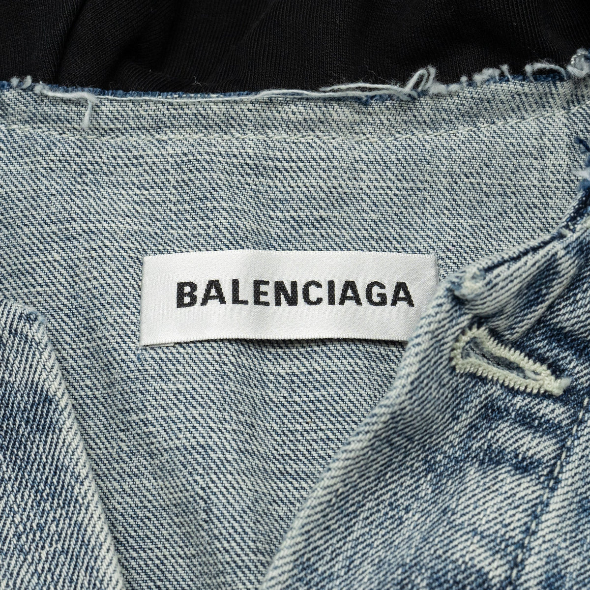Side view of Balenciaga handbag Blue premium designer bag