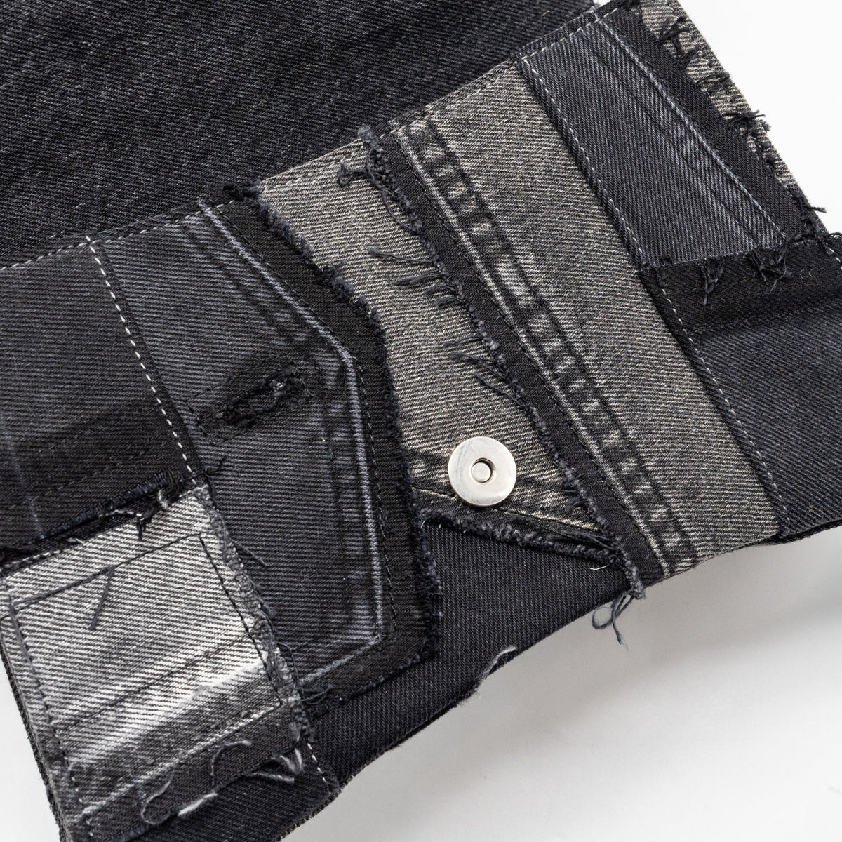 Balenciaga designer handbag denim closeup detail