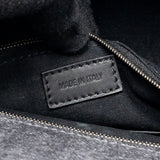 Balenciaga authentic luxury handbag Black denim craftsmanship