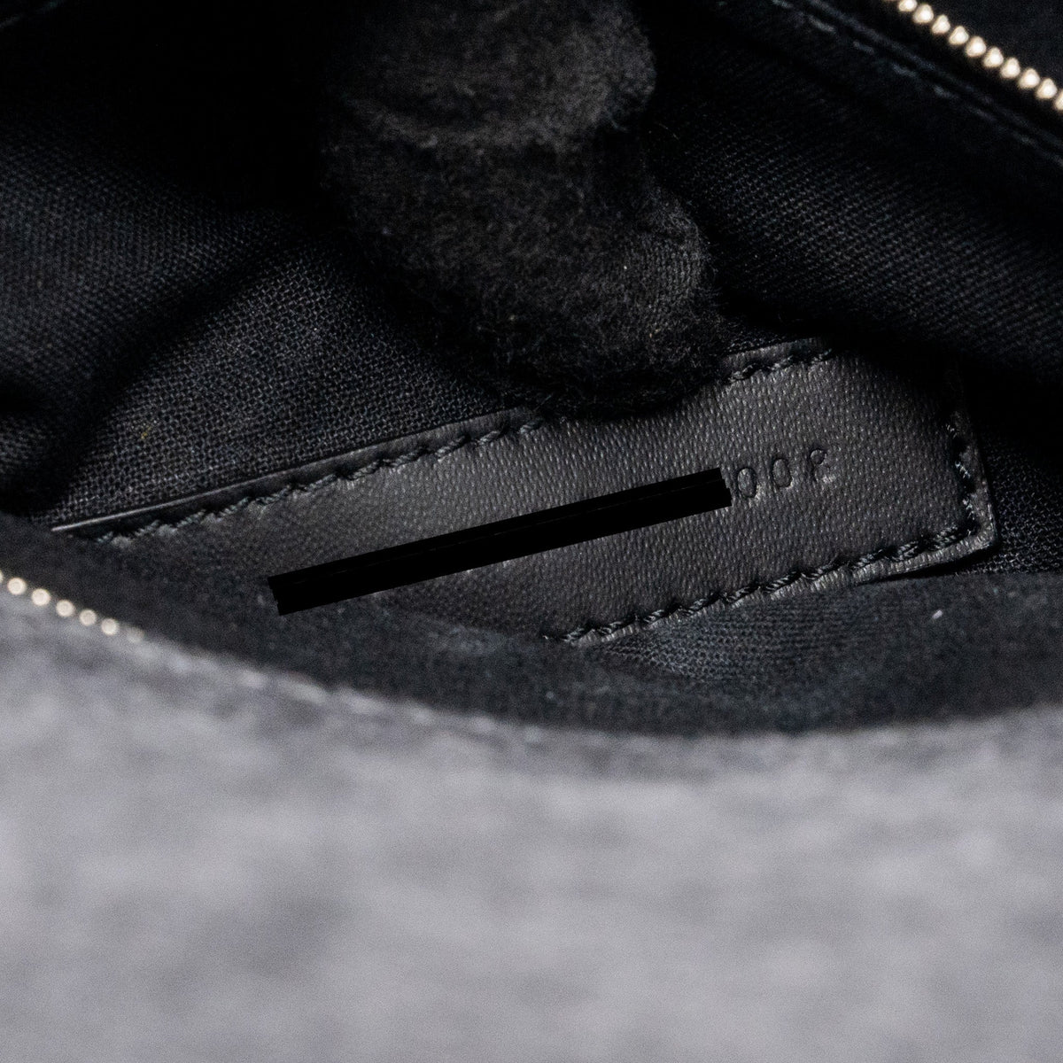 Balenciaga designer handbag denim closeup detail