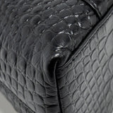 Side view of Balenciaga handbag Black premium designer bag