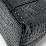 Balenciaga authentic luxury handbag Black calf craftsmanship