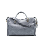 Balenciaga designer handbag calf closeup detail