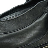 Balenciaga authentic luxury handbag Black leather craftsmanship