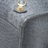 Authentic Balenciaga handbag Grey luxury fashion accessory