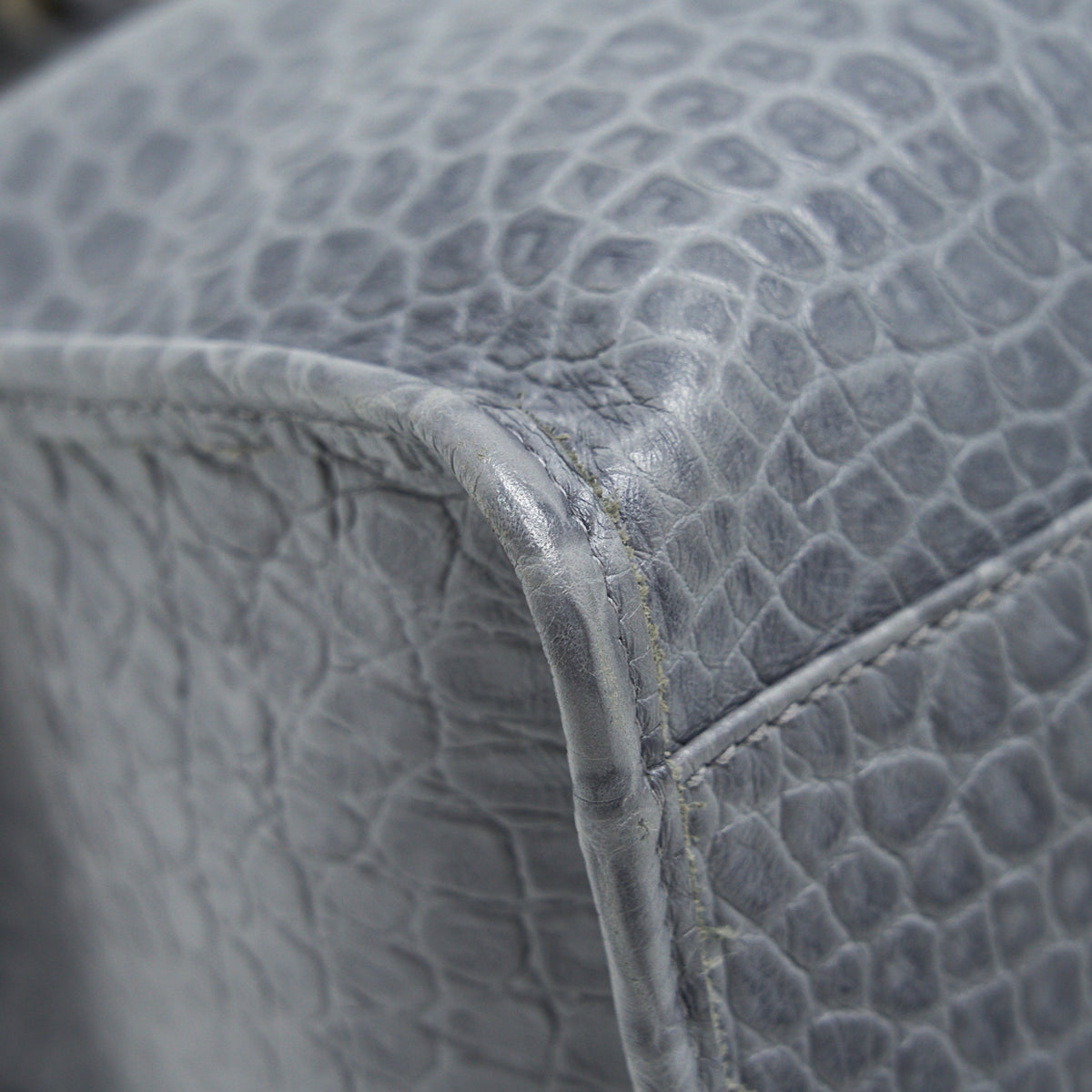 Balenciaga women's handbag Grey luxury designer calf