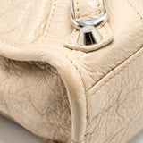 Balenciaga authentic luxury handbag Beige calf craftsmanship