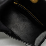 Side view of Balenciaga handbag Black premium designer bag