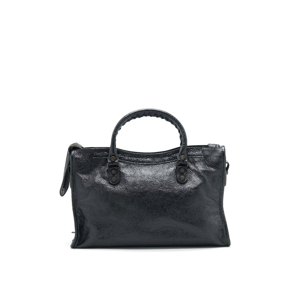 Balenciaga designer handbag leather closeup detail