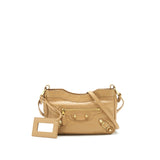 Balenciaga women's handbag Beige luxury designer leather