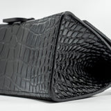 Balenciaga women's handbag Black luxury designer calf