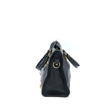 Balenciaga women's handbag Black luxury designer leather