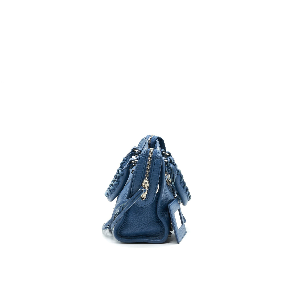 Balenciaga women's handbag Blue luxury designer leather