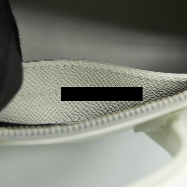 Side view of Balenciaga handbag White premium designer bag