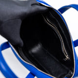 Authentic Balenciaga handbag Blue luxury fashion accessory