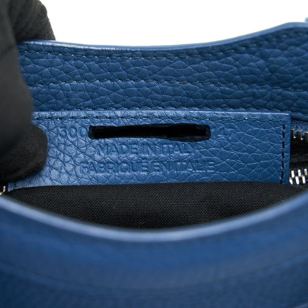 Balenciaga designer handbag leather closeup detail