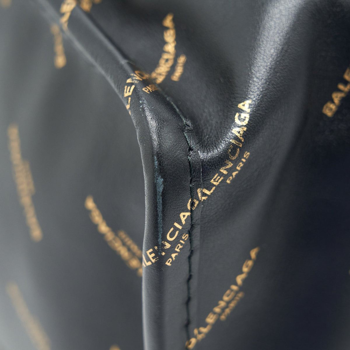 Side view of Balenciaga handbag premium designer bag