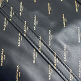 Balenciaga designer handbag leather closeup detail