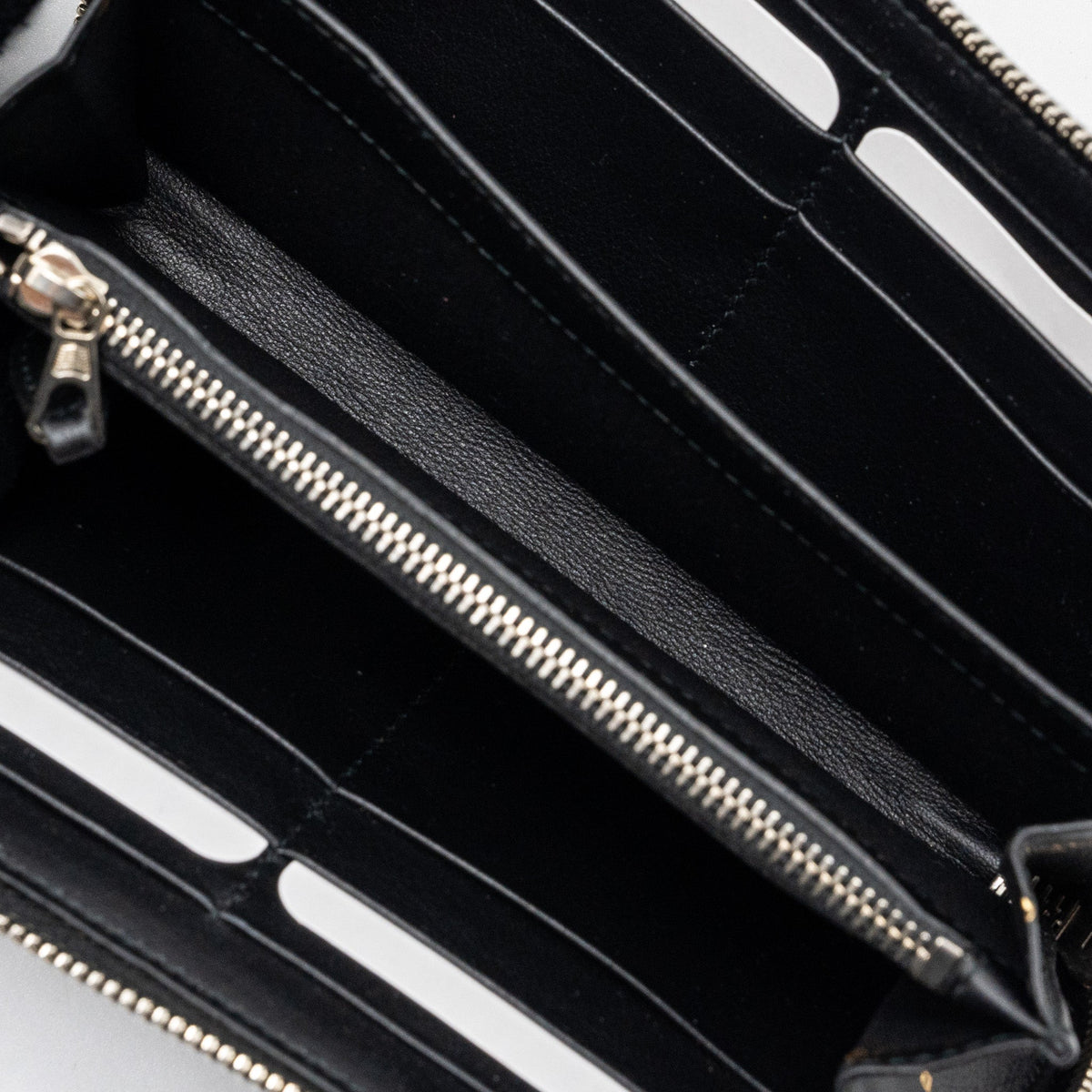 Side view of Balenciaga handbag Black premium designer bag