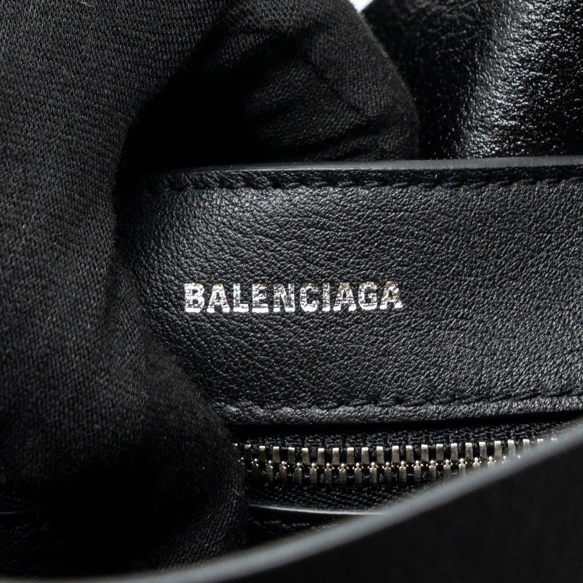 Balenciaga women's handbag Black luxury designer calf