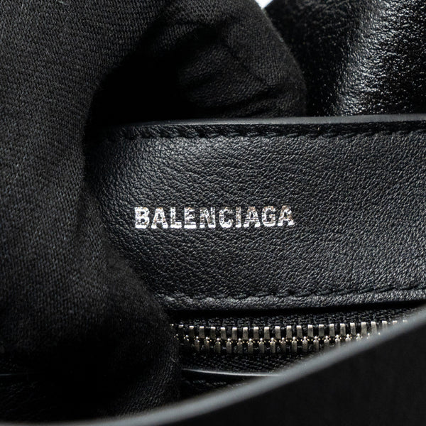 Balenciaga women's handbag Black luxury designer calf