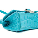 Authentic Balenciaga handbag Blue luxury fashion accessory