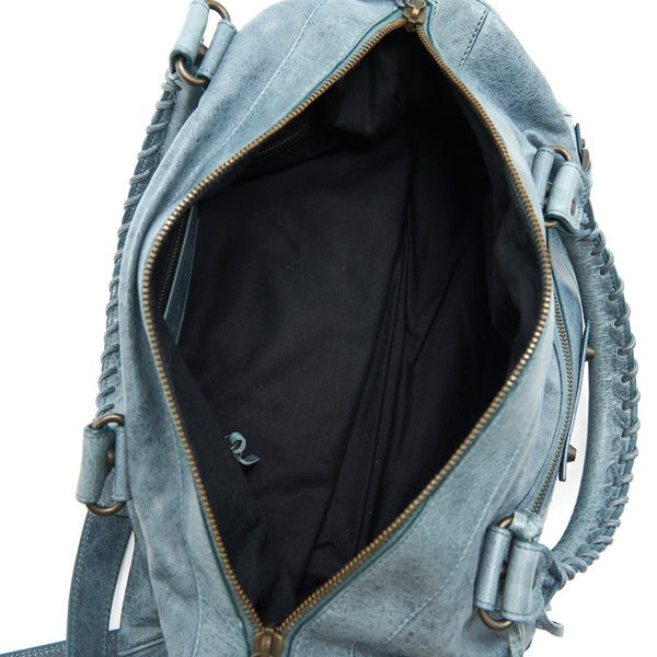 Side view of Balenciaga handbag premium designer bag