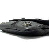 Side view of Balenciaga handbag Grey premium designer bag