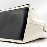 Balenciaga authentic luxury handbag Black canvas craftsmanship