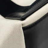 Balenciaga designer handbag canvas closeup detail