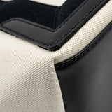 Side view of Balenciaga handbag Black premium designer bag