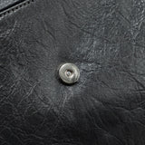 Side view of Balenciaga handbag Grey premium designer bag