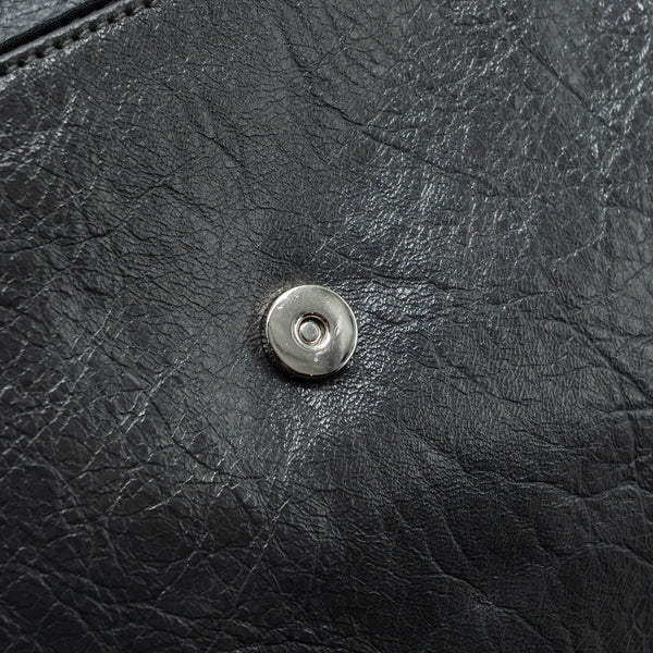 Side view of Balenciaga handbag Grey premium designer bag
