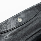 Balenciaga authentic luxury handbag Grey leather craftsmanship