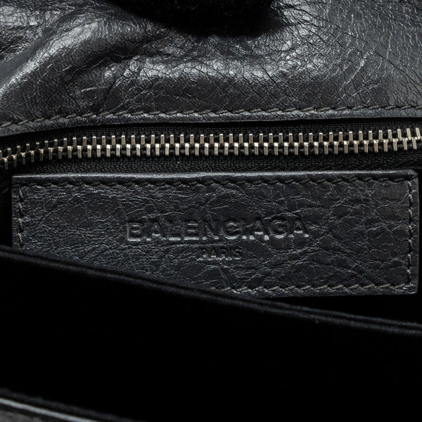 Authentic Balenciaga handbag Grey luxury fashion accessory