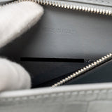 Authentic Balenciaga handbag Grey luxury fashion accessory