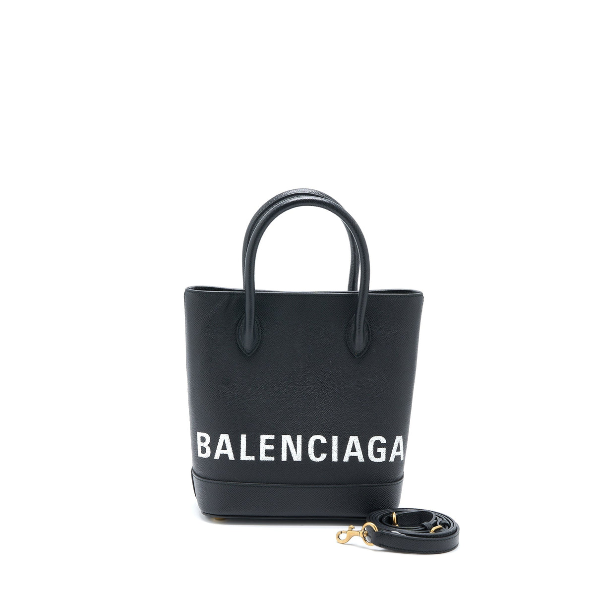 Balenciaga women's handbag Black luxury designer calf