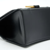 Balenciaga authentic luxury handbag Black calf craftsmanship
