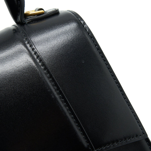 Balenciaga designer handbag calf closeup detail
